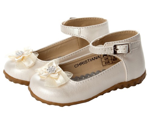 Girls ivory wedding bridesmaid - ivory,