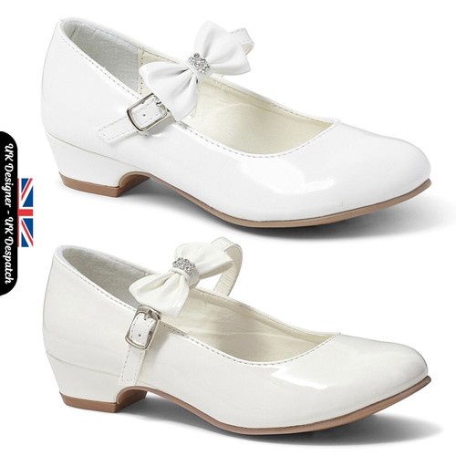 Girls communion shoes patent - shoes,