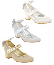 Girls Communion Shoes Block