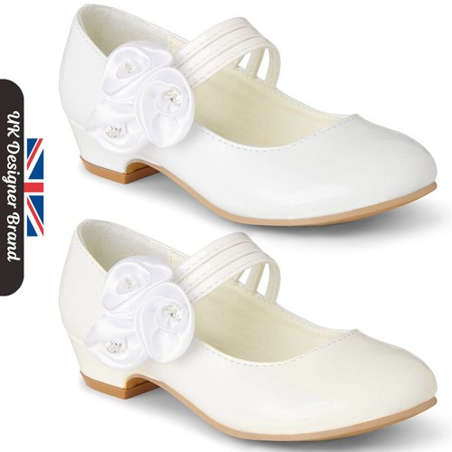 Girls communion shoes flower - girls,